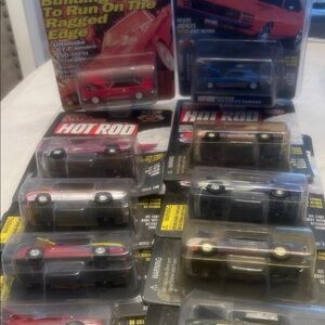 Racing champions collection of die cast cars scale 1:57 10 total